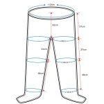 schéma pantalon pressotherapie fitem recup plus