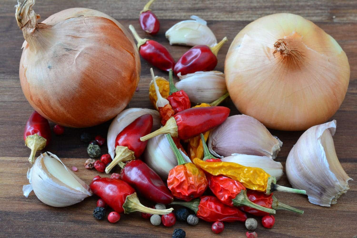 piment ail oignon pour soulager la circulation sanguine