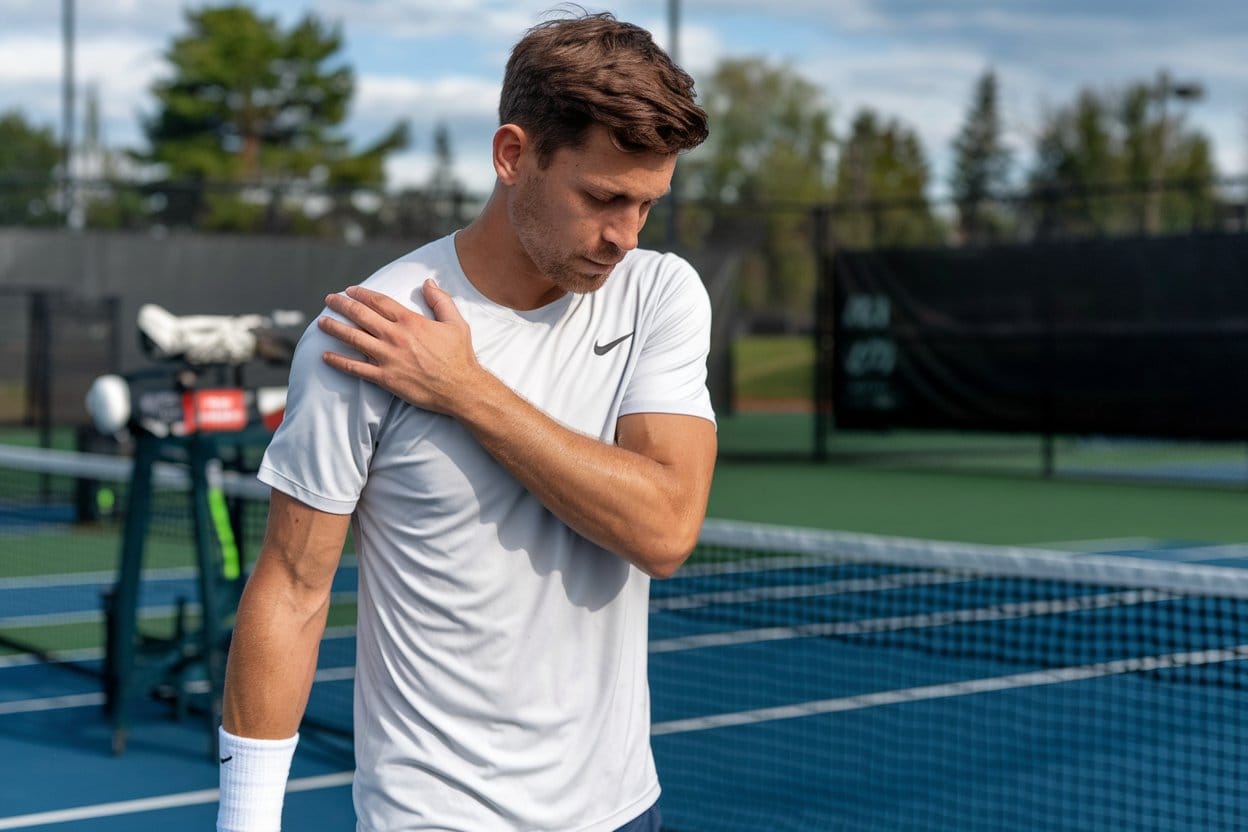 joueur de tennis douleur épaule joueur de tennis douleur épaule