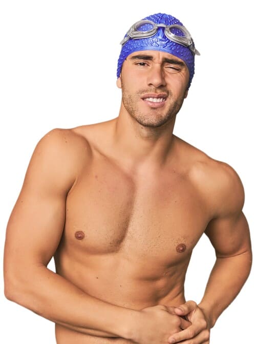 Douleur au bas-ventre après la natation