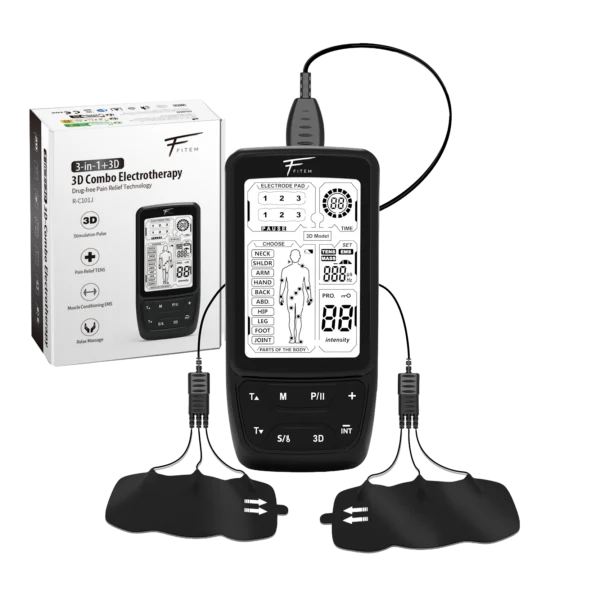 Electrostimulateur Tens, Ems, Massage, 3D avec 42 programmes